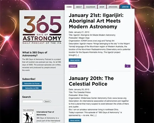 365 Days of Astronomy