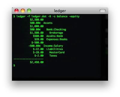 ledger screenshot