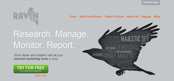 Raven Internet Marketing Tools