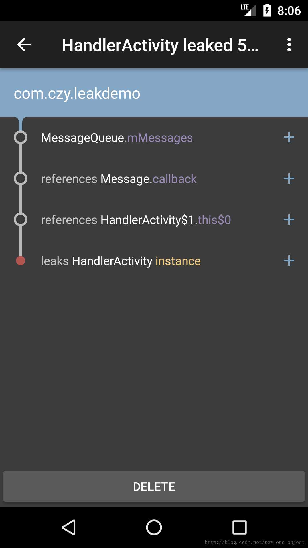 Android 内存泄漏分析