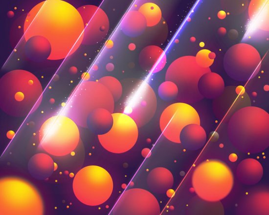 Create Abstract Colorful Balls Illustration in Photoshop