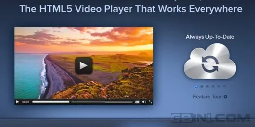 分享10款最棒的免费HTML5视频播放器 gbin1.com