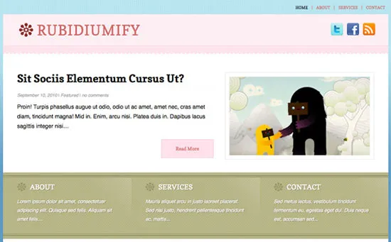 rubidiumify 21 Free Premium Wordpress Themes to Impress