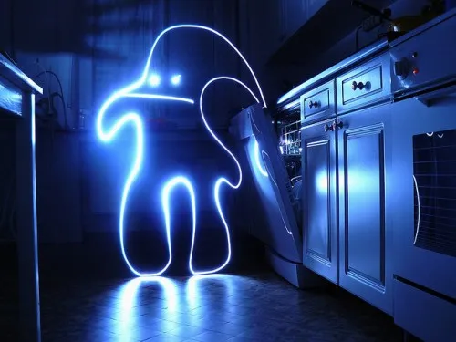 25幅精美绝伦的光涂鸦摄影作品