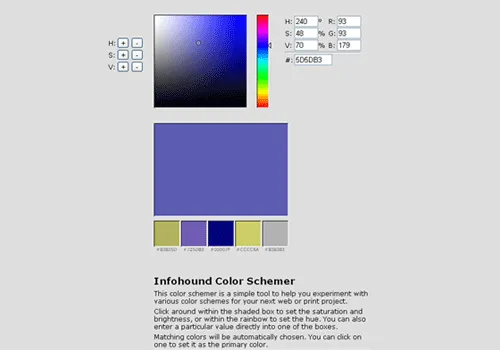 Infohound Color Schemer