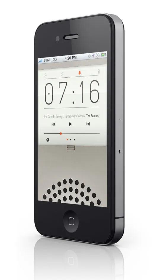 iphone app user interface