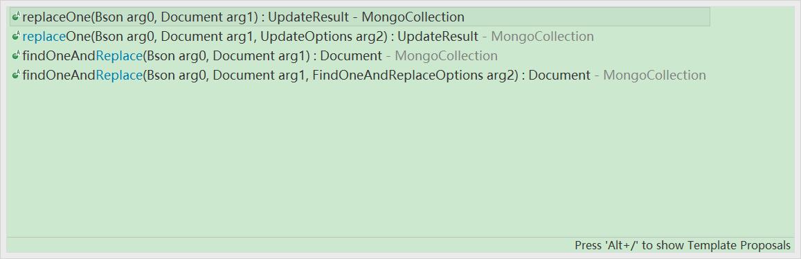 Mongodb的Java操作