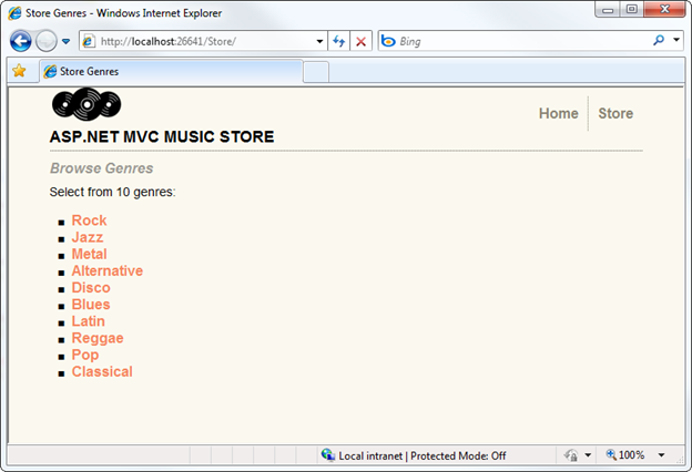 ASP.NET MVC Music Store教程（8)：购物车和AJAX更新 - firechun - firechun的博客