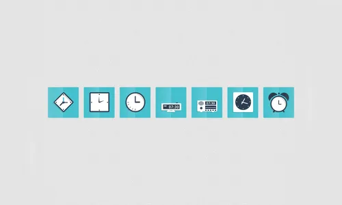 Flat Icons and Web Elements for UI Design-19