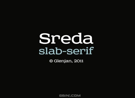 Sreda (Free Font)