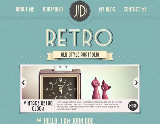 retro wordpress themes