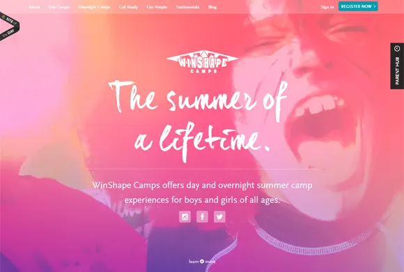 20 Examples of Creative Using Color Filters in Web Design