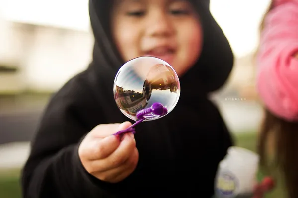 Heart-touching bokeh photography