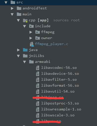 android studio下ndk开发(ffmpeg导入android studio以cmake方式编译