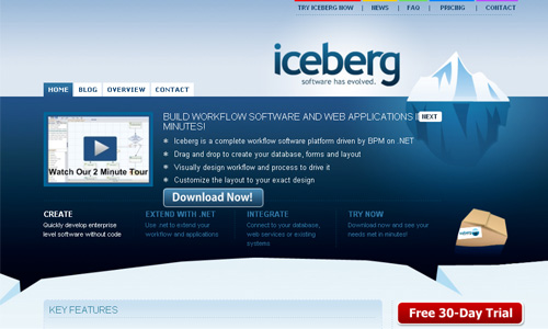 get ice berg