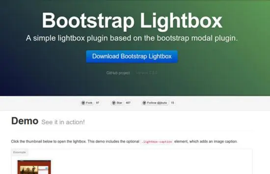 Bootstrap Lightbox