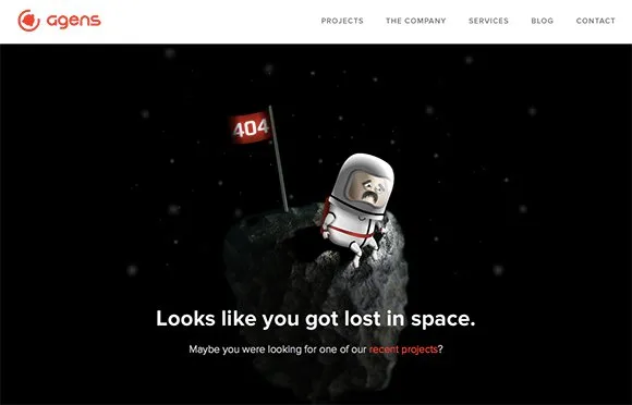 20 Creative Examples of 404 Website Pages