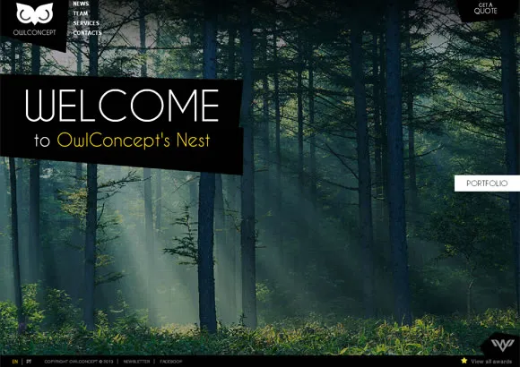 30 Stunning Website Designs Inspired by Nature and Landscapes