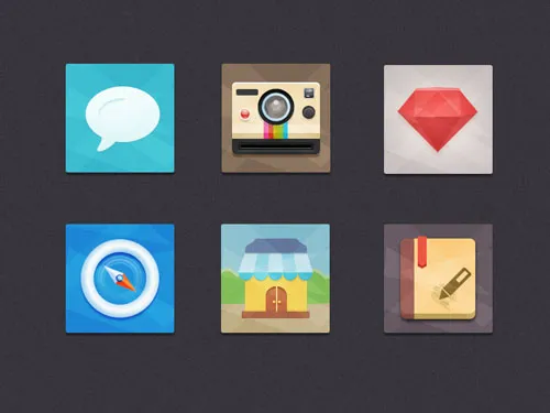 free flat icons