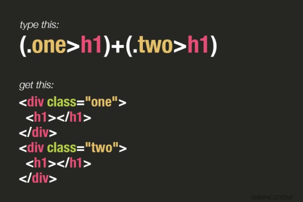 分享7个超实用的Emmet（zen coding）HTML代码使用技巧