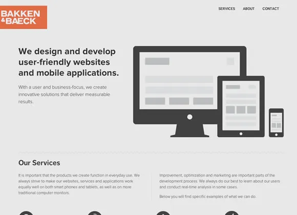 Inspiring Single Page Designs