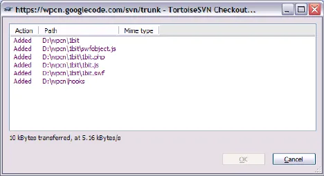tortoisesvn-checkouting