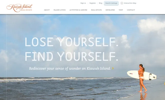 kiawah island real estate website