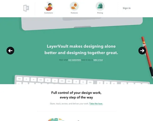 23 Examples of Flat Websites