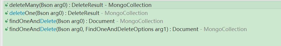 Mongodb的Java操作