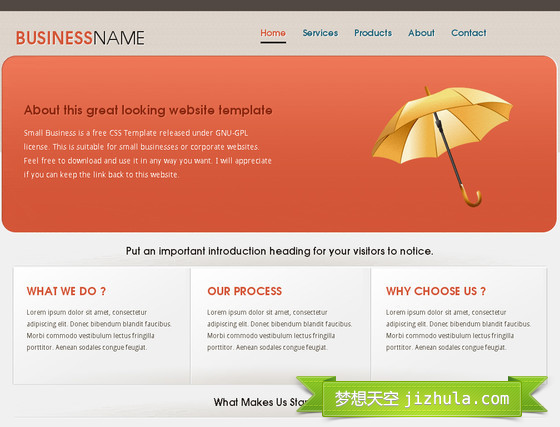 60个免费的高质量CSS/(X)HTML网站模板下载
