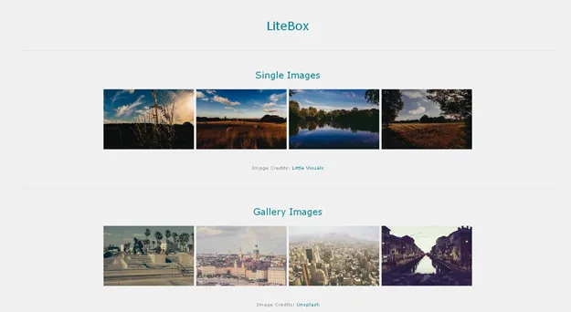 LiteBox - jQuery lightbox plugin