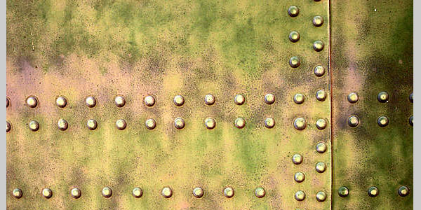 Rivets on Grungy Metal