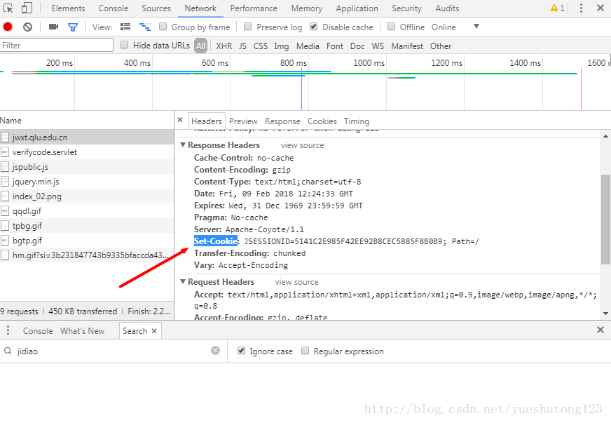 Jsoup模拟登录带验证码的教务系统（原理详解）
