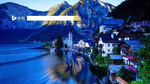 静谧的哈尔施塔特小镇