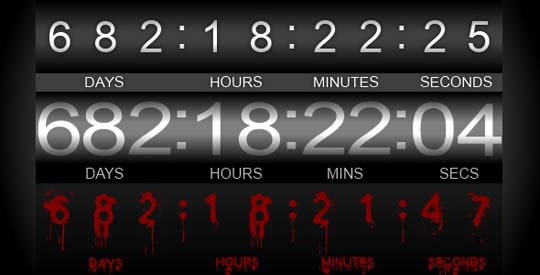 jquery countdown plugins