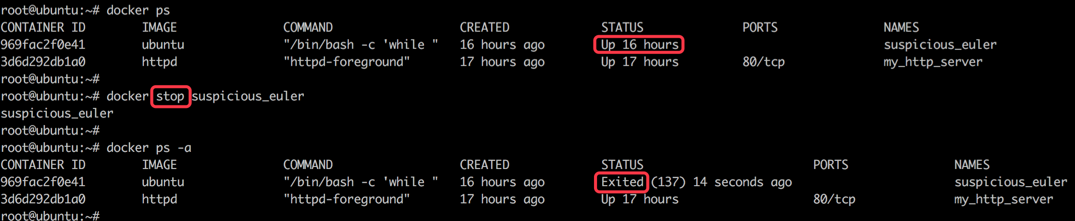 容器常用操作 - 每天5分钟玩转 Docker 容器技术（25）