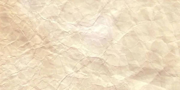 Tan wrinkled paper