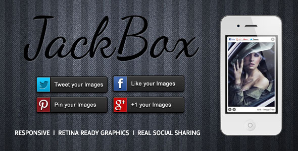 JackBox - Responsive Lightbox