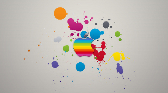 20 colourful apple wallpapers