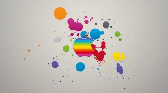 20 colourful apple wallpapers 