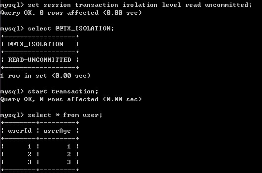 mysql事务隔离级别详解和实战