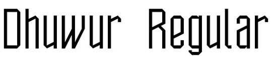 new fonts 2012