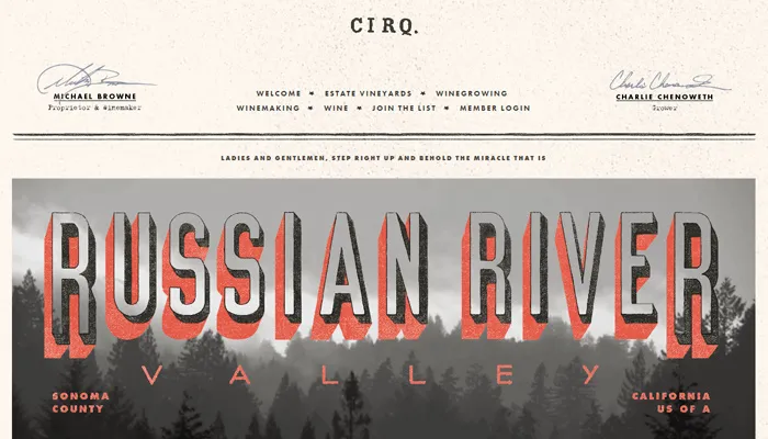 cirq russian river valley pinot noir winery