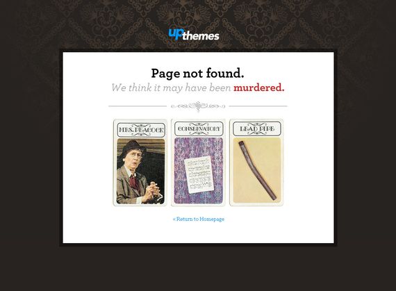 创意404错误页面设计作品