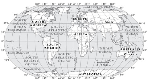 Customizable World Map