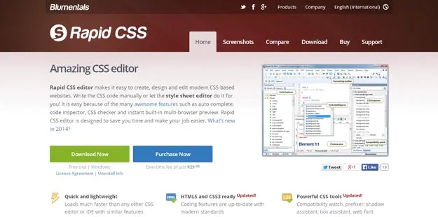 Rapid CSS Editor